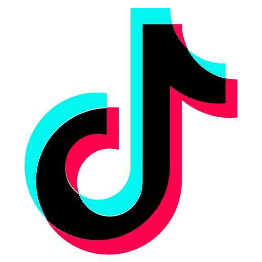 TikTok link and logo.